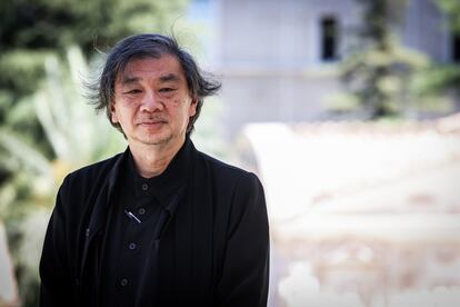 Shigeru Ban, retratado el 10 de junio en El Vaticano.