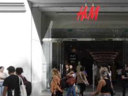 Una tienda de H&M en Madrid.