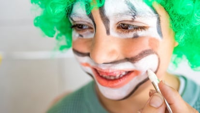 Pintacaras para todo tipo de pieles y fáciles de quitar. GETTY IMAGES.