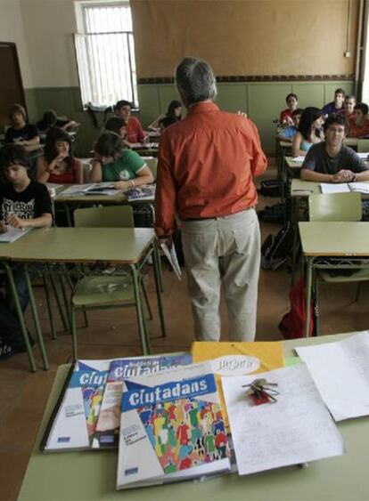 Clase de Educación para la Ciudadanía.