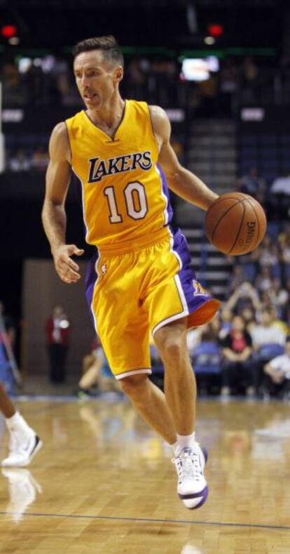 El base Steve Nash, en una imagen de 2014.