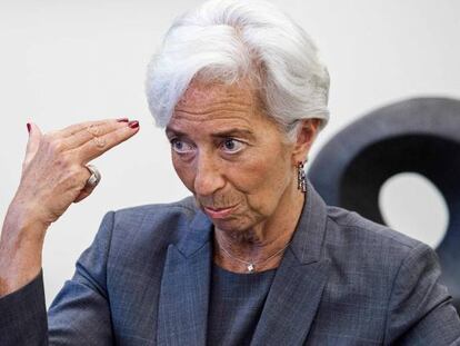 Christine Lagarde, diretora gerente do FMI.