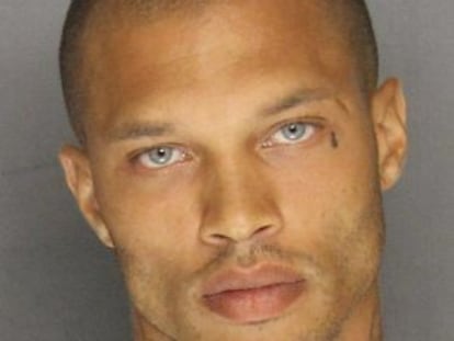 O presidiário Jeremy Meeks.