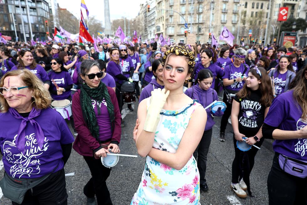 8M en España: las manifestaciones del Día de la Mujer, en imágenes ...