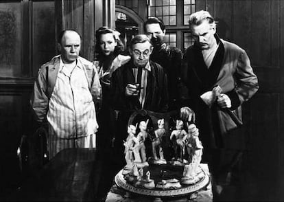 Fotograma de la película 'Diez negritos' (1945).