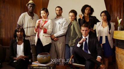 Elenco de la serie 'The Samaritans'.