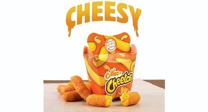 Imagen de Mac n' Cheetos, de la cuenta de Instagram de Burger King.