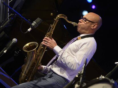 Joshua Redman protagoniza la tercera jornada del 40 Festival de Jazz de Vitoria.