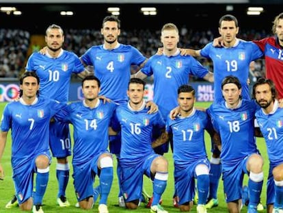 El equipo de Italia.