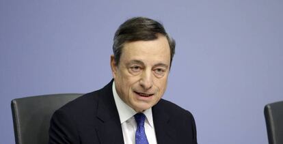 El presidente del Banco Central Europeo (BCE), Mario Draghi. 