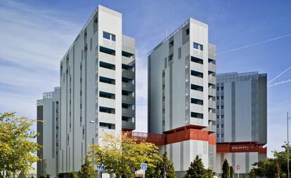 Un proyecto de viviendas municipales de alquiler en Coslada (Madrid).