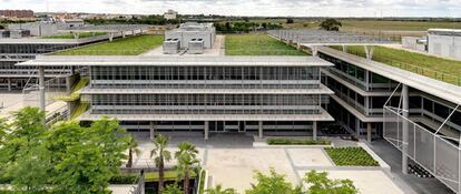 Instalaciones de Abengoa en Sevilla.
