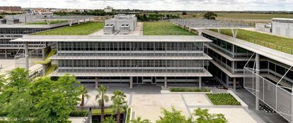 Instalaciones de Abengoa en Sevilla.