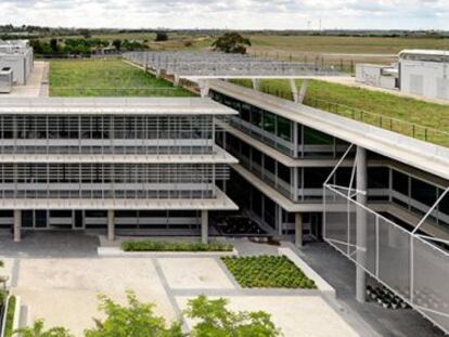 Instalaciones de Abengoa en Sevilla.