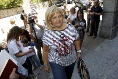 Ángeles Pedraza, presidenta de la AVT.