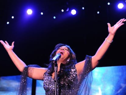 Donna Summer en Berlín en 2009.