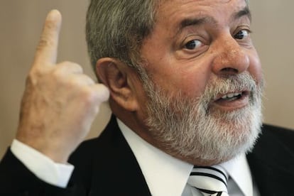 Former President Luiz In&aacute;cio Lula da Silva.