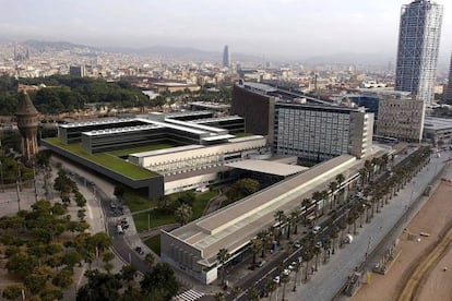 Imagen de la futura ampliación del Hospital del Mar de Barcelona.