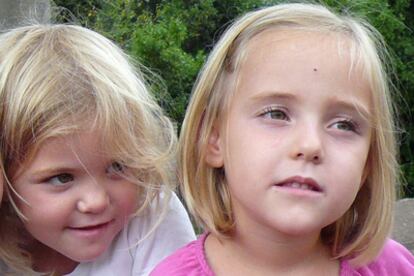 Las gemelas Alessia y Livia, cuyo paradero se desconoce desde el 30 de enero.