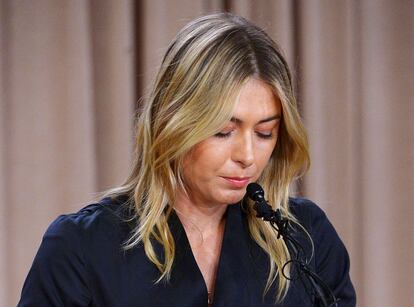 María Sharapova anunció anoche su positivo por Meldonium en el último Open de Australia