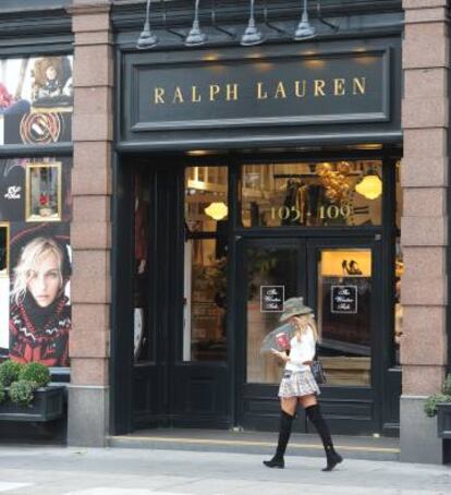 Una tienda Ralph Lauren, en Nueva York.