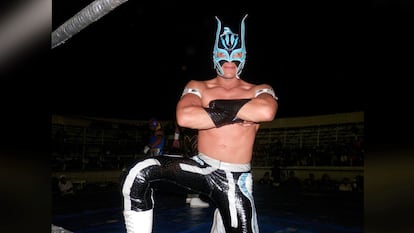 The Mexican prince prince fighter in a photo published on his social networks.