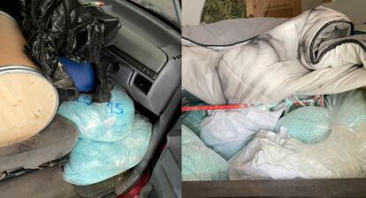 Fentanyl seizure in Sinaloa.