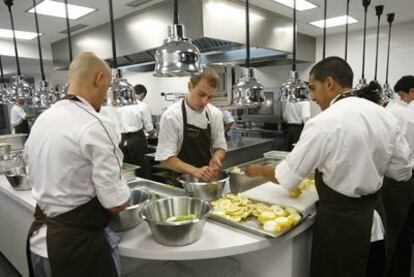 La nueva cocina del restaurante Mugaritz.