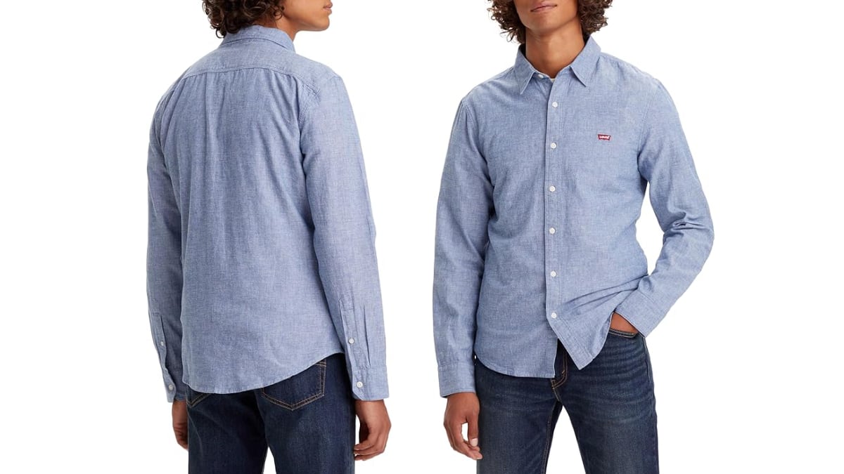 Camisa de manga larga para hombre, de Levi’s.