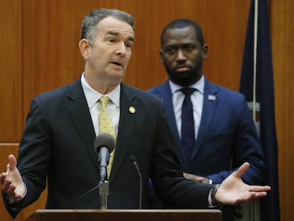 El gobernador de Virginia (EE UU), Ralph Northam.