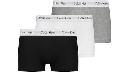 View of Calvin Klein boxers discounted on Amazon.