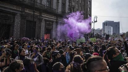 8 de marzo de 2020 en Ciudad de México.