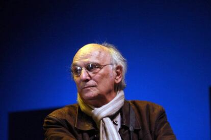 Carlos Saura en una presentación en el Barcelona Teatre Musical en 2010