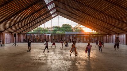 House of Culture of San Blas, Nayarit (Mexico), in an image provided by the Secretariat of Agrarian, Territorial and Urban Development of Mexico.