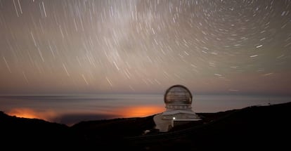 El observatorio astronómico del Roque de los Muchachos en la Palma.