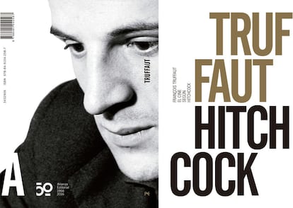 Nueva portada de 'El cine según Hitchcock', de Truffaut.