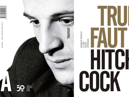 Nueva portada de 'El cine según Hitchcock', de Truffaut.