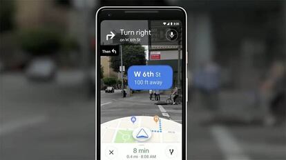 Google Maps con Realidad Aumentada