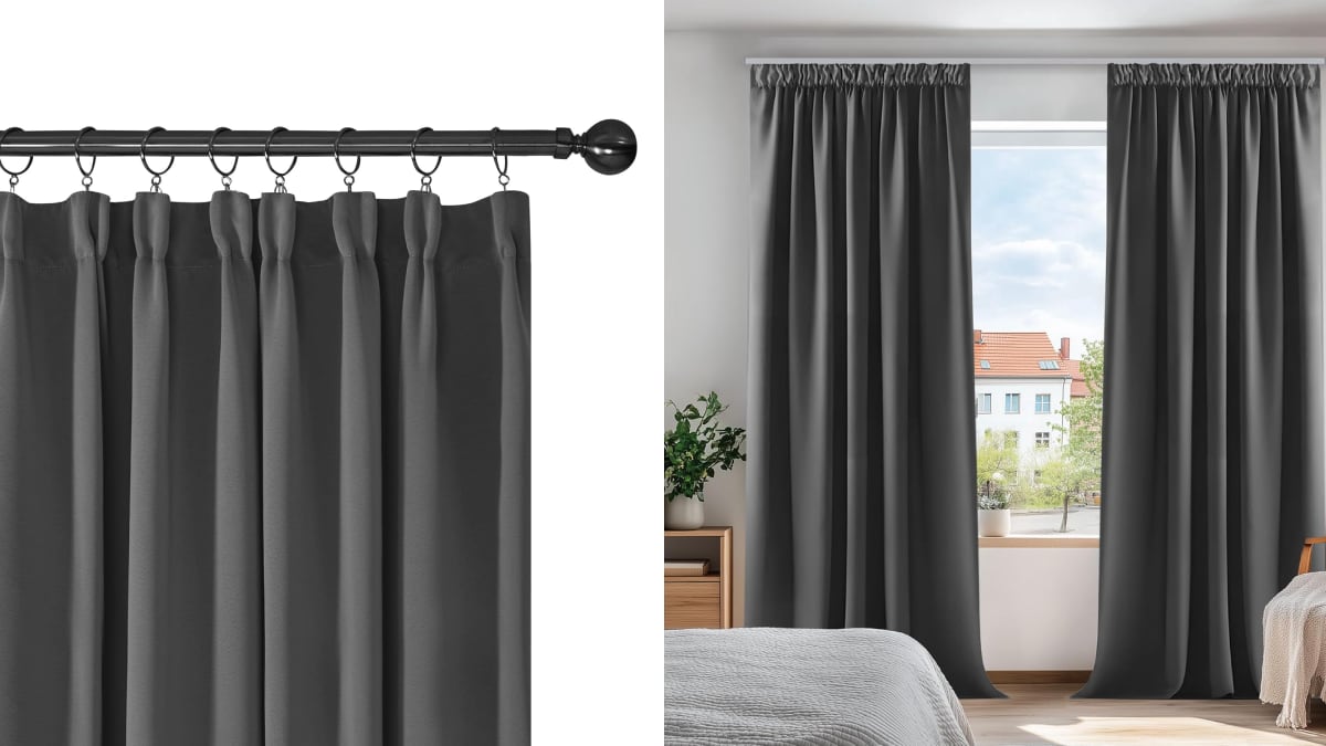 Cortinas opacas térmicas con diseño elegante y moderno.