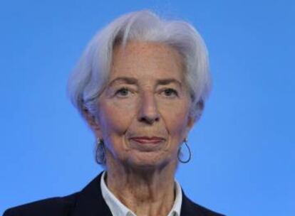 Christine Lagarde, presidenta del BCE.