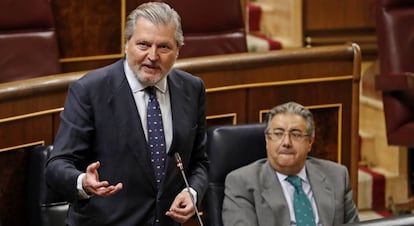 Education Minister Íñigo Méndez de Vigo on Tuesday.