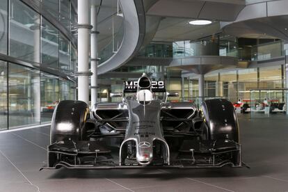 El nuevo McLaren Mercedes MP4-29.