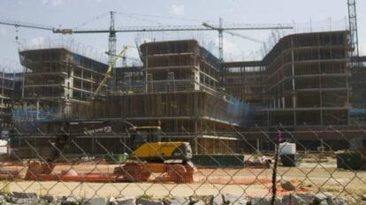 Obras de un hospital de Vigo en la parroquia de Valladares.