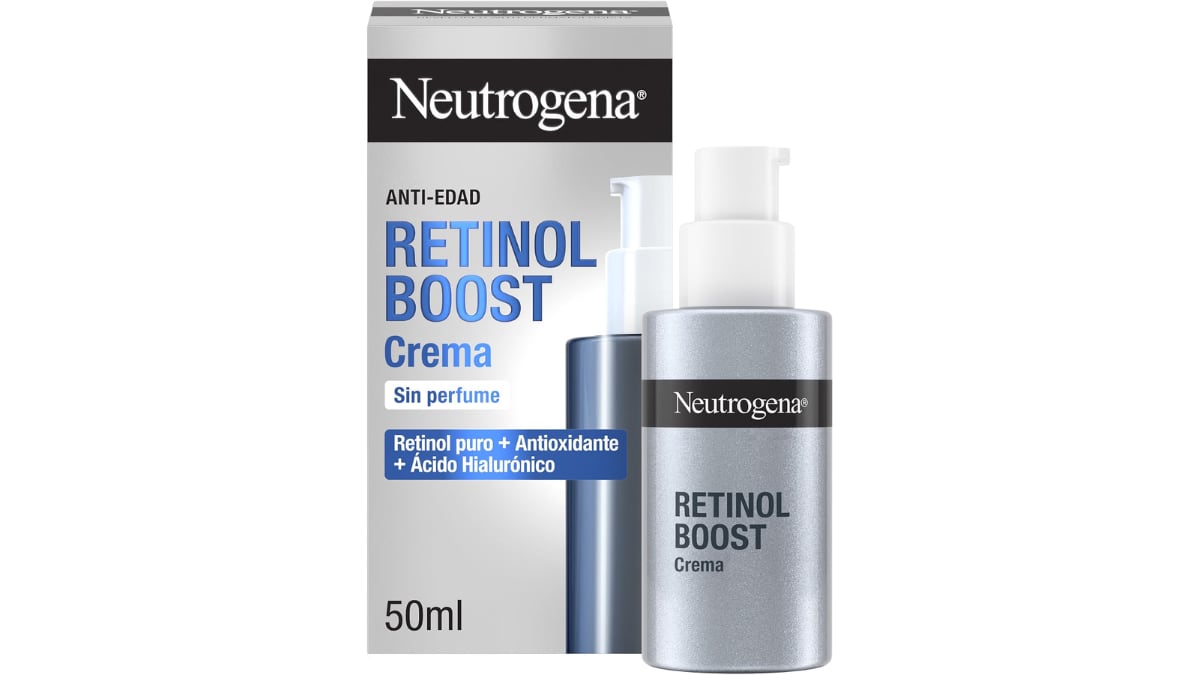 Crema con retinol Neutrogena. 