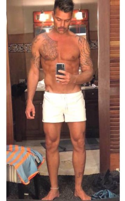 El cantante Ricky Martin.