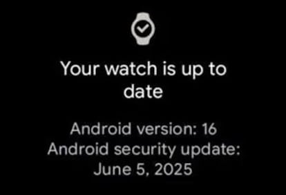 Wear OS 6 basado en Android 16