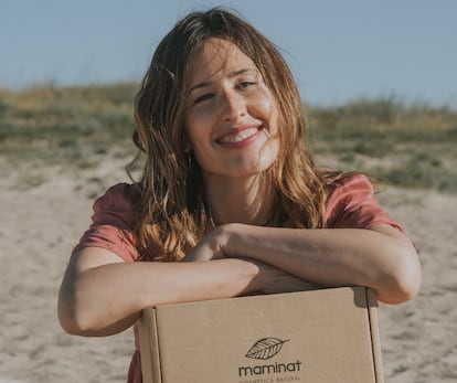 Natalia Olmo, fundadora de Maminat, en una imagen cedida por la empresa. 