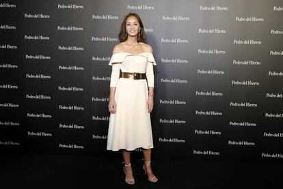 La 'socialité' Isabel Preysler, de 68 años, en Madrid. 