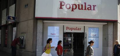 Una oficina del ya desaparecido Banco Popular