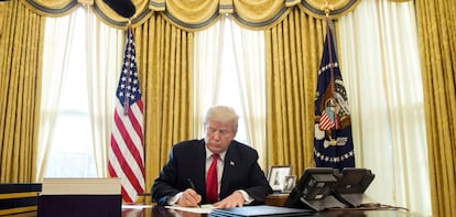 Donald Trump, presidente de Estados Unidos